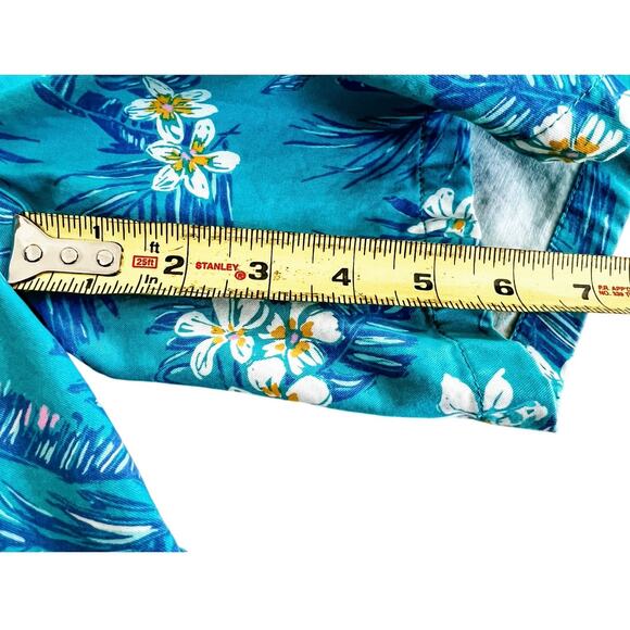 Vineyard Vines Boys’ Blue Floral Print Shorts - Size 7 - Picture 5 of 6